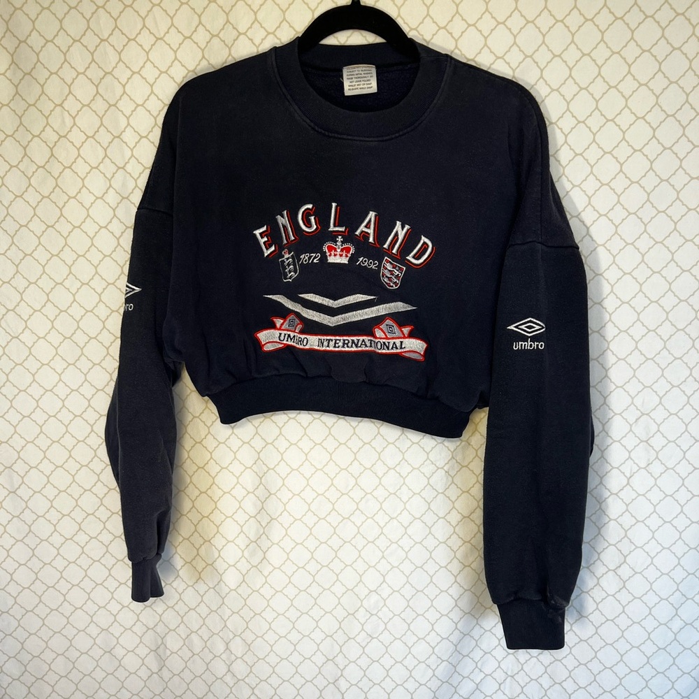 Umbro Blue England Sweatshirt